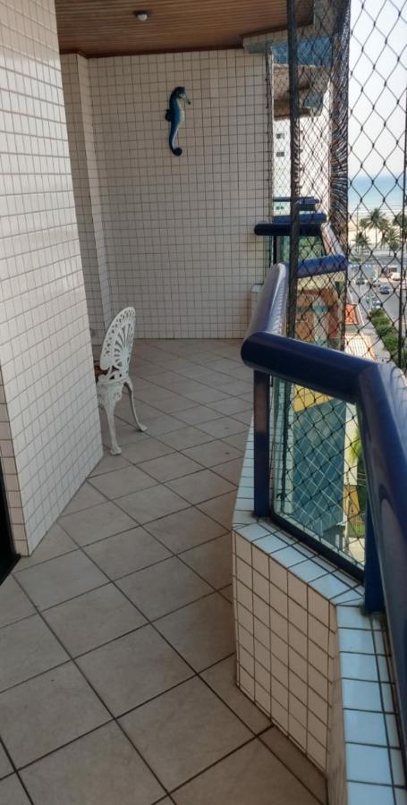 Apartamento Guilhermina Vista Para O Mar Praia Grande  Esterno foto